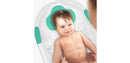 Baby Bathtub with Head Cushion - White
