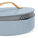 5.5 Quart Ceramic Non-Stick Sauté Pan - Cornflower Blue
