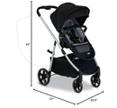 Grove Modular Lightweight Baby Stroller - Pindot Onyx Edition