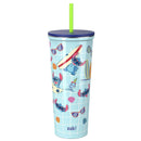 Disney Stitch 24oz Stainless Steel Vacuum Insulated Straw Tumbler
