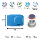 Bento Box with Thermos Food Jar - Blue