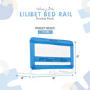 Lilibet Mesh Safety Bed Rail - Blue