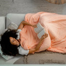 Muslin Blanket Twin 90” x 66” - Lace Pink