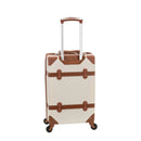 Hardside Carry On Rolling Trunk - White