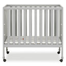 Jett Non-Full Size Folding Crib - Gray