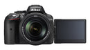 Nikon D5300 DX Digital SLR Camera w/ 18-140mm VR Lens Black