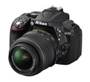Nikon D5300 DX Digital SLR Camera w/ 18-55mm DX VR II Lens Black