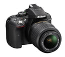 Nikon D5300 DX Digital SLR Camera w/ 18-55mm DX VR II Lens Black