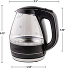 Glass Electric Kettle - 1.5 Liter