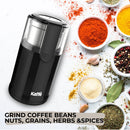 Electric Coffee Grinder - Black