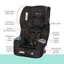 Trooper 3-in-1 Convertible Car Seat - Desert Black