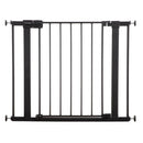 Easy Install Baby Gates for Doorways Fits 29" - 38", Black