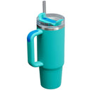 30 oz Stainless Steel H2.0 Flowstate Quencher Tumbler Aquamarine