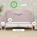 Twilight 5” 88 Coil Innerspring Crib and Toddler Mattress