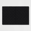 1'8"x2'6" Tufted Rug - Black