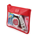 Leatherette Snack Pouch Sack 2pk - Strawberries