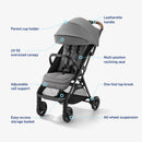 Ready2Jet Compact Stroller - Lilac Mod
