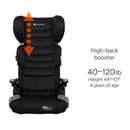 2-in-1 Folding Booster Car Seat
