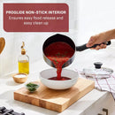 Simply Cook 3qt Nonstick Sauce Pan with Lid - Black