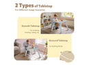 Baby High Chair, 8 in 1 Convertible Highchair - Gray