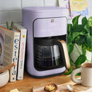 Beautiful 14-Cup Programmable Drip Coffee Maker with Touch-Activated Display, Lavender