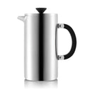 Bodum Tribute 34 Ounce Double Wall French Press Coffee Maker - Stainless Steel