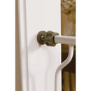 Extra Tall Easy Step Metal Walk Through Baby Gate - White