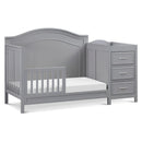 DaVinci Charlie 4-in-1 Convertible Crib & Changer - Gray