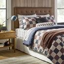 Rib Knit Throw - Burgundy
