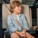 GoFit ClearTex Plus Backless Booster Car Seat - Sunset
