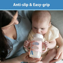 Milestones 100% Silicone Baby Bottle Handles - Light Blue