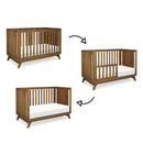 Otto 3-in-1 Convertible Crib - Walnut