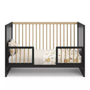 Universal Toddler Safety Guardrail Kit Dowels - Black