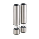 Kamenstein Electric Stainless Steel Salt and Pepper Grinder Set of 2