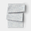 72"x14" Table Runner - Blue Striped
