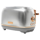 Wide Slot 2-Slice Toaster - Stainless Steel Finish/Copper