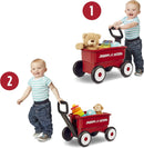 My 1st 2-in-1 Wagon Push and Pull Toy - Red