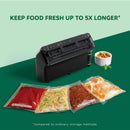 Elite All-in-One Liquid Plus Vacuum Sealer with Bags and Roll Black