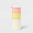 52oz Round Stackable Container - Pink