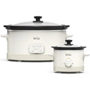 6.0 QT Programmable And 2.0 QT Slow Cooker, Oatmilk