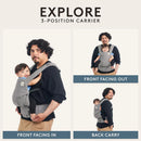 Multi-Position Baby Carrier - Black