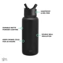 Stainless Steel Water Bottle - Blue