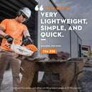 Stihl TSA 230 Battery Cut-Off Machine, 9" Guard (Battery & Charger Sold Separately)