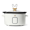 4Qt Slow Cooker with Touch-Activated Display - White Icing