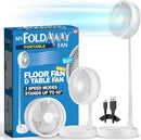 Portable Folding Fan - USB Rechargeable, Lightweight & Compact