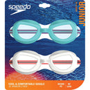 Junior Swim Goggles - Anti-Fog, Adjustable Strap, Ages 6-14