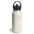 Hydro Flask 32oz Wide Mouth Flex Straw Water Bottle Ivory