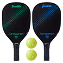 2 Player Pickleball Paddle + Ball Set - Wood Starter Set