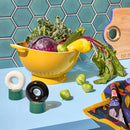 5qt Melamine Colander - Yellow