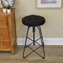 Non-Slip Omega Tufted Barstool Cushions Set of 2